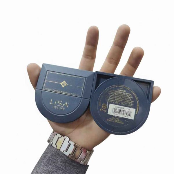 lisa deluxe face powder with almond oil