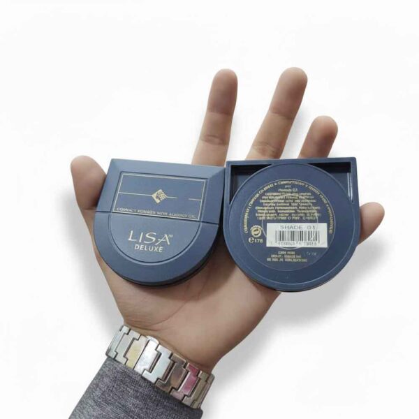 lisa deluxe face powder with almond oil