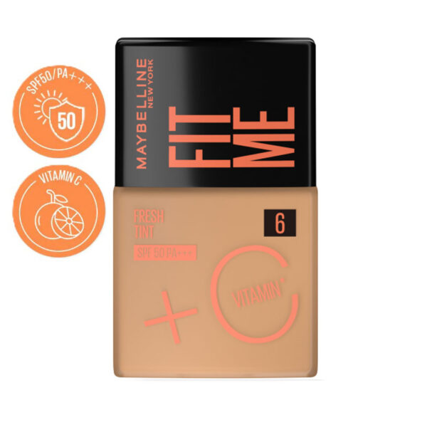 maybelline new york fit me spf 50 foundation shade 5.8