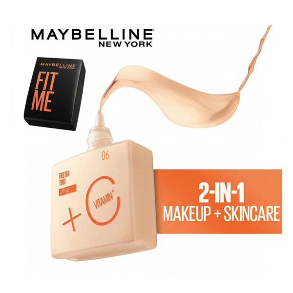 maybelline new york fit me spf 50 foundation shade 5.8