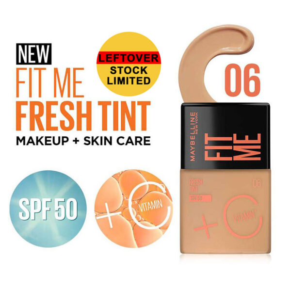 maybelline new york fit me spf 50 foundation shade 5.8