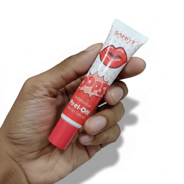 saniye peel off lip tattoo