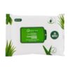 glamorous face aloe vera face and body cleansing wipes, gf1042, 30 pack