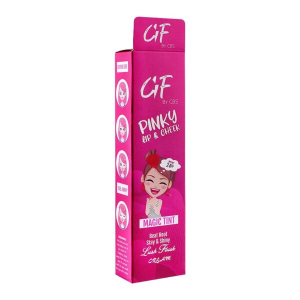 glamorous face pinky lip & cheek lush flush cream, gf1049, 20ml