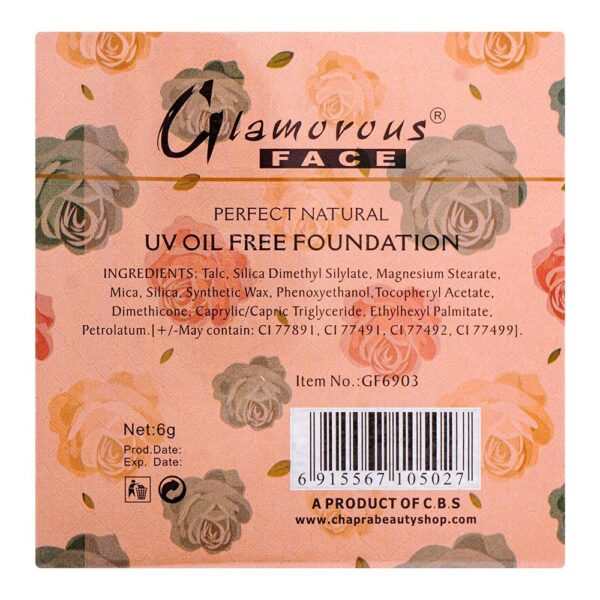 glamorous face two way cake face powder 04, gf6903, 6g