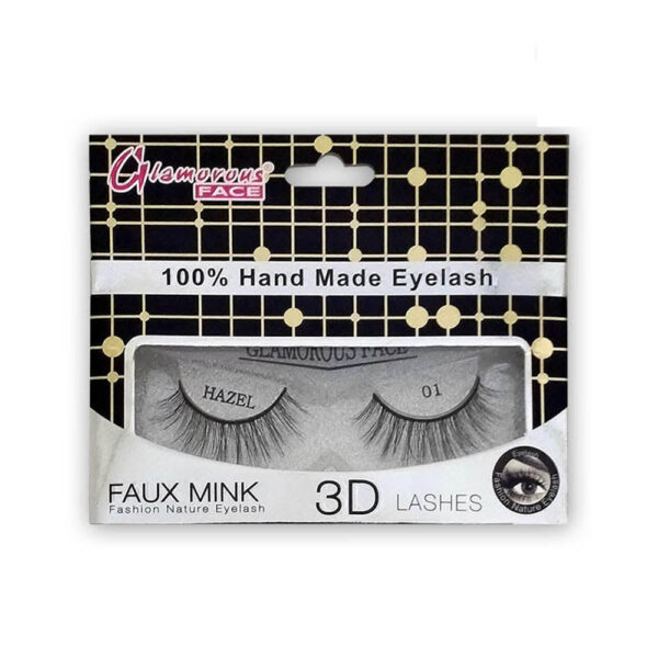 glamorous face faux mink 3d eyelashes