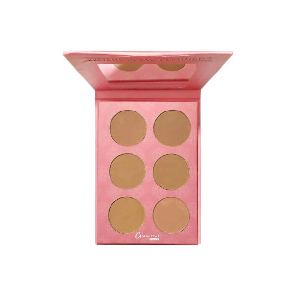 glamorous 6 colour contouring kit