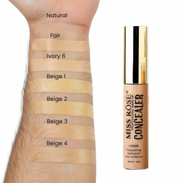 miss rose perfect cover 24h hydrating concealer