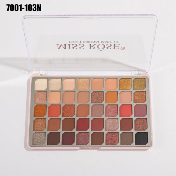 miss rose 40 color blend artistry eyeshadow