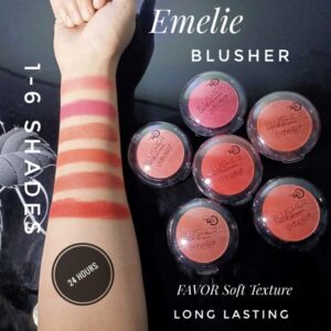 emelie favor soft texture blusher favor soft pack of 5 available