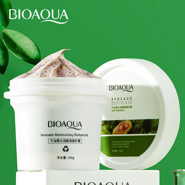 bioaqua moisturizing body scrub with extract avocado
