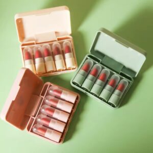 hengfang mini matte lip stick 5pcs set