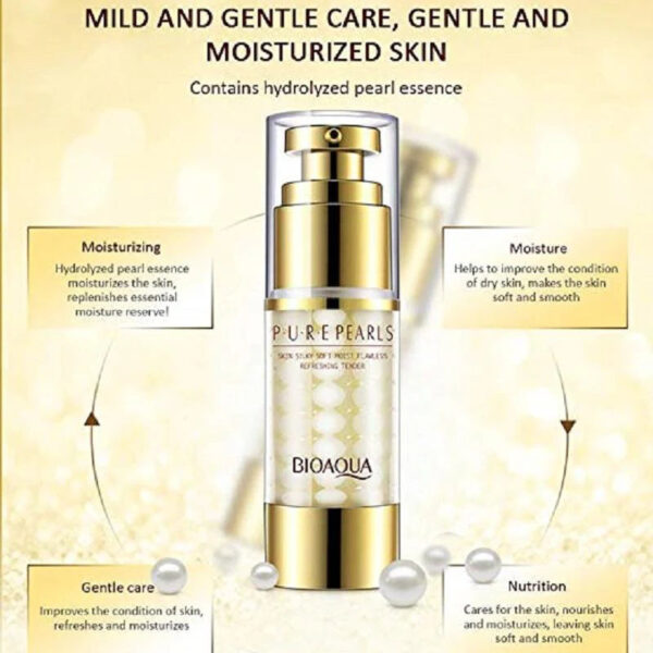 bioaqua pure pearls eye cream anti puffiness eye care cream