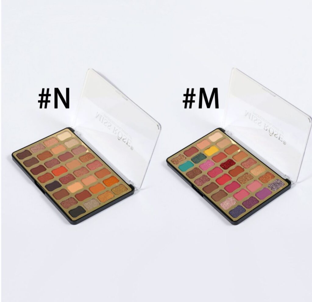 miss rose limited edition 32 colors radiant eyeshadow pellet