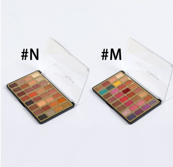 miss rose limited edition 32 colors radiant eyeshadow pellet