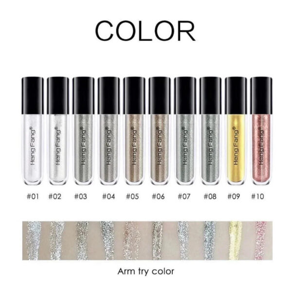 hengfang diamond liquid glitter eyeliner 10pcs set