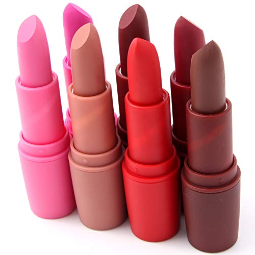 miss rose creamy matte long lasting waterproof lip moisturizing bullet lipstick
