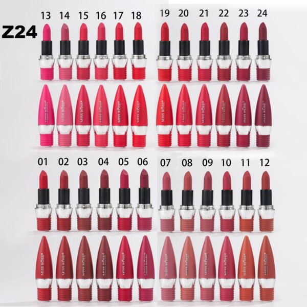 miss rose new light bulb lipstick set