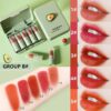 hengfang mini matte lip stick 5pcs set
