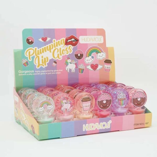 hudamoji plumping lip gloss 6pcs set