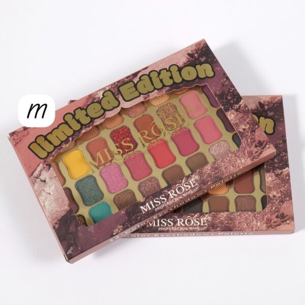 miss rose limited edition 32 colors radiant eyeshadow pellet
