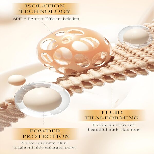 bioaqua rice raw pulp bb cream rice extract spf45 pa+++