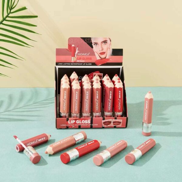 hudamoji 6 pcs lip gloss set