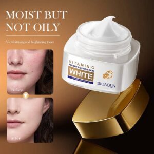 bioaqua vitamin c potent nourish skin white plain makeup cream