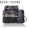 bobbi brown 12pcs makeup brush set with leather bag