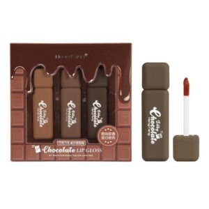 hengfang-silky-chocolate-3pcs-set-lip-gloss-long-lasting-waterproof