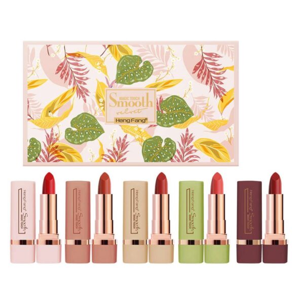 henfang smooth magic touch lipstick set of 5 pcs