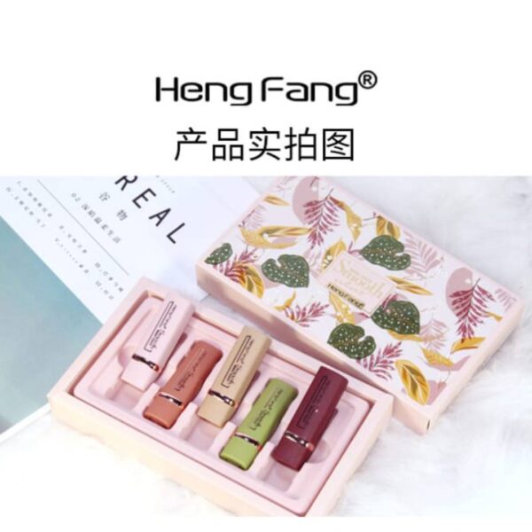 henfang smooth magic touch lipstick set of 5 pcs