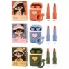 heng fang 2in1 cute girl airpods lipstick