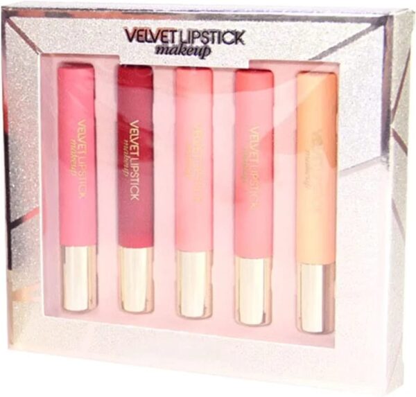 hengfang 5 pcs matte lipstick set