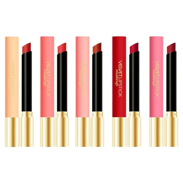hengfang 5 pcs matte lipstick set