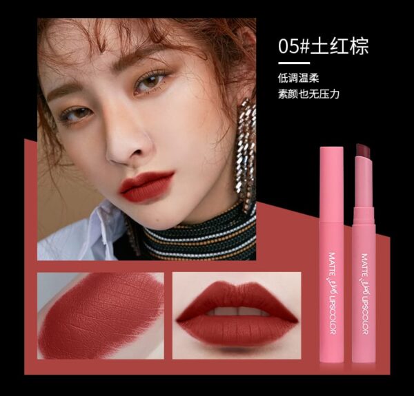 hengfang matte lips color lipsticks set of 5