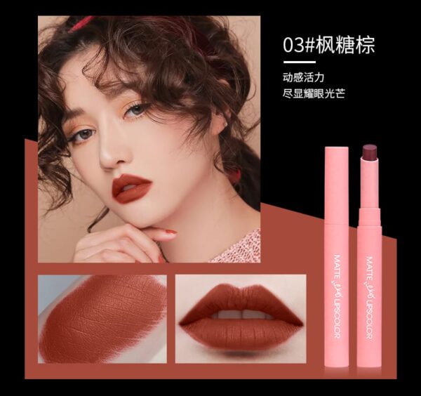 hengfang matte lips color lipsticks set of 5