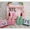hengfang 4in1 perfect party lipstick set