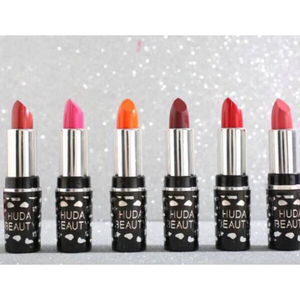 huda beauty mix color matte lipstick 6pcs set