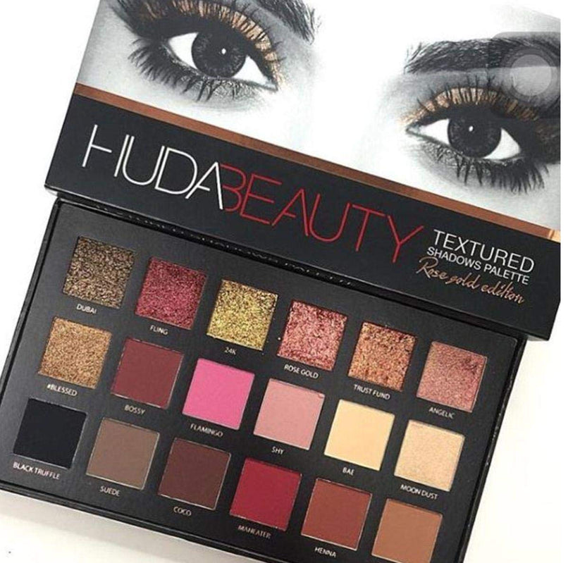 huda beauty rose gold eyeshadow palette rs.999 rs.1,600 38%