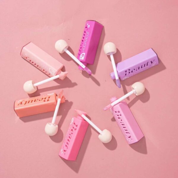 hudamoji beauty 6pcs lip gloss set