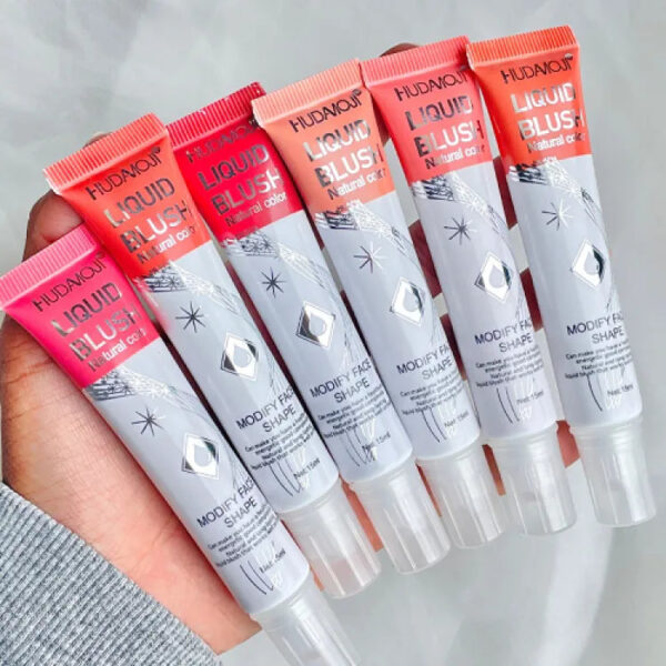 hudamoji liquid blush natural color 6 pcs set