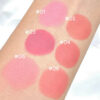 hudamoji liquid blush natural color 6 pcs set
