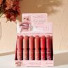 hudamoji non stick beauty lip gloss 6pcs set