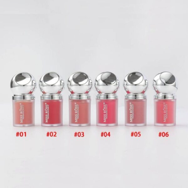 miss rose liquid puff blushon 6pcs set