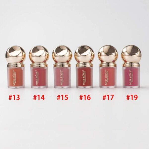 miss rose liquid puff blushon 6pcs set