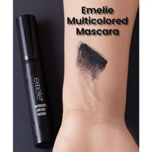 emelie long curly mascara black