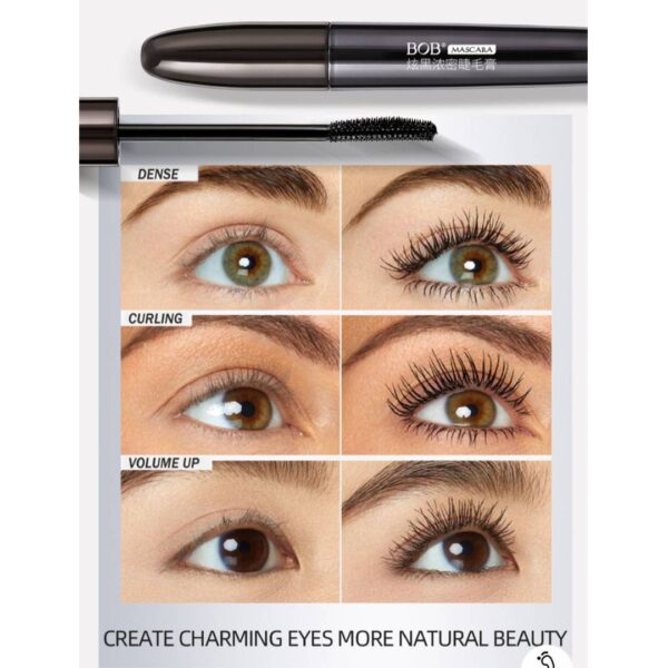 bob 360 dazzling black thick mascara