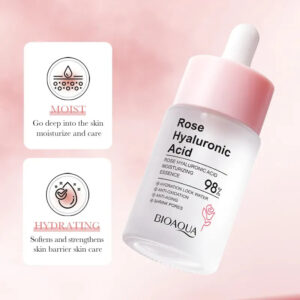 bioaqua hyaluronic acid rose face serum 30ml