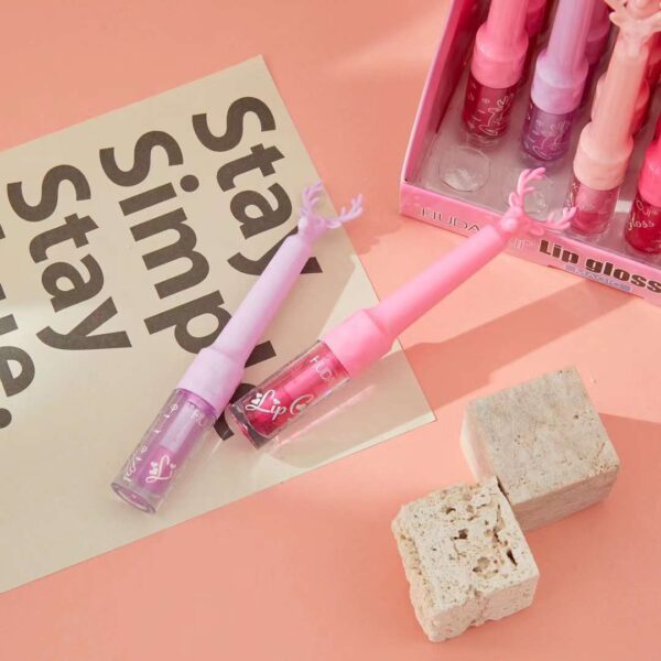 hudamoji makes your magic lip gloss 6pcs set